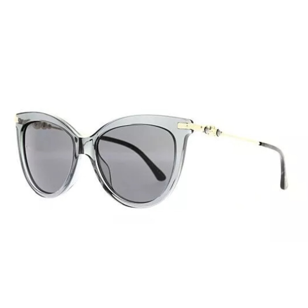 NWT [Jimmy Choo] TINSLEY Women’s Sunglasses Transparent Clear with Case